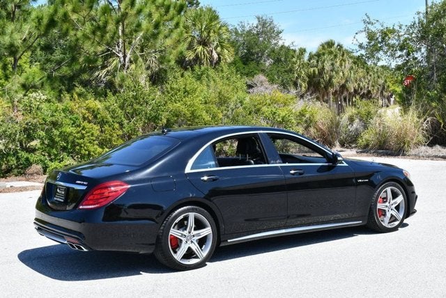 2015 Mercedes-Benz S 63 AMG® 4 Door Sedan S 63 AMG® 4MATIC® W/Rear Seat and Driver Assistance Pkgs