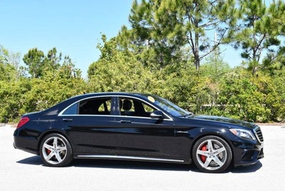 2015 Mercedes-Benz S 63 AMG® 4 Door Sedan S 63 AMG® 4MATIC® W/Rear Seat and Driver Assistance Pkgs
