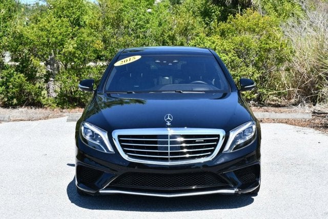 2015 Mercedes-Benz S 63 AMG® 4 Door Sedan S 63 AMG® 4MATIC® W/Rear Seat and Driver Assistance Pkgs