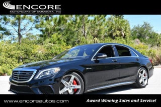 2015 Mercedes-Benz S 63 AMG® 4 Door Sedan S 63 AMG® 4MATIC® W/Rear Seat and Driver Assistance Pkgs