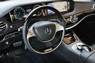 2015 Mercedes-Benz S 550 S 550 RWD 4 Door Sedan W/P1, Sport & Rear Seat Packages