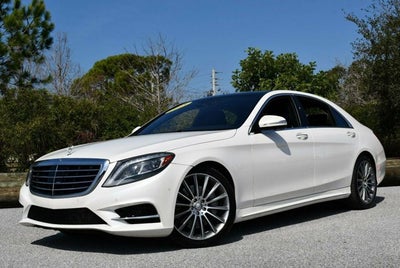 2015 Mercedes-Benz S 550 S 550 RWD 4 Door Sedan W/P1, Sport & Rear Seat Packages