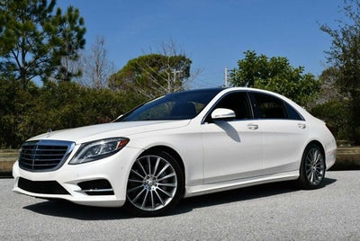 2015 Mercedes-Benz S 550 S 550 RWD 4 Door Sedan W/P1, Sport & Rear Seat Packages