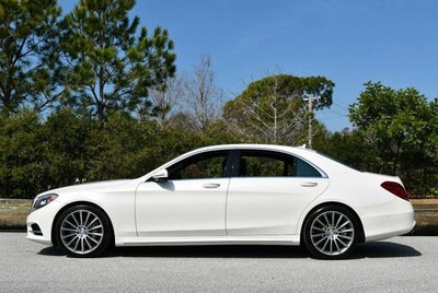 2015 Mercedes-Benz S 550 S 550 RWD 4 Door Sedan W/P1, Sport & Rear Seat Packages