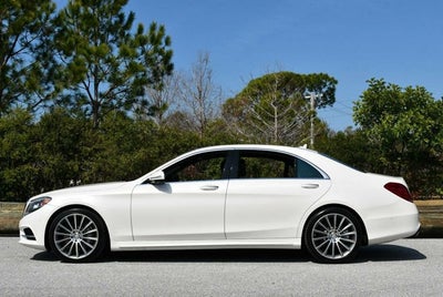 2015 Mercedes-Benz S 550 S 550 RWD 4 Door Sedan W/P1, Sport & Rear Seat Packages