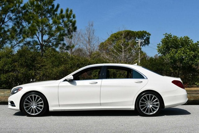 2015 Mercedes-Benz S 550 S 550 RWD 4 Door Sedan W/P1, Sport & Rear Seat Packages