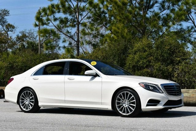 2015 Mercedes-Benz S 550 S 550 RWD 4 Door Sedan W/P1, Sport & Rear Seat Packages