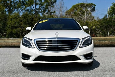 2015 Mercedes-Benz S 550 S 550 RWD 4 Door Sedan W/P1, Sport & Rear Seat Packages
