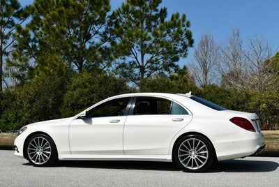 2015 Mercedes-Benz S 550 S 550 RWD 4 Door Sedan W/P1, Sport & Rear Seat Packages