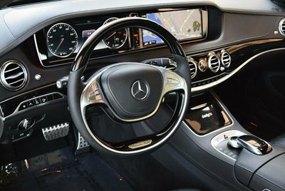 2015 Mercedes-Benz S 550 S 550 RWD 4 Door Sedan W/P1, Sport & Rear Seat Packages