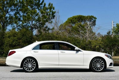 2015 Mercedes-Benz S 550 S 550 RWD 4 Door Sedan W/P1, Sport & Rear Seat Packages
