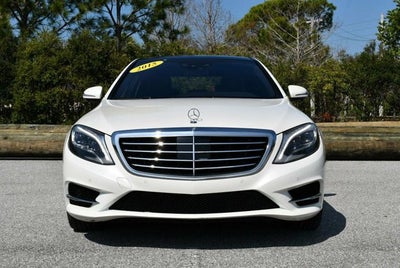 2015 Mercedes-Benz S 550 S 550 RWD 4 Door Sedan W/P1, Sport & Rear Seat Packages