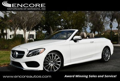 2018 Mercedes-Benz C 300 C 300 Cabriolet W/P1, Parking Assist and AMG® Line Packages
