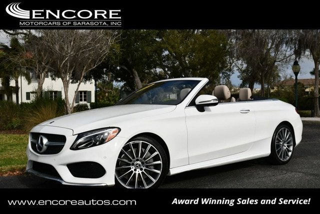 2018 Mercedes-Benz C 300 C 300 Cabriolet W/P1, Parking Assist and AMG® Line Packages