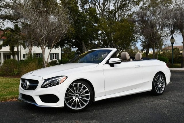 2018 Mercedes-Benz C 300 C 300 Cabriolet W/P1, Parking Assist and AMG® Line Packages
