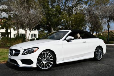 2018 Mercedes-Benz C 300 C 300 Cabriolet W/P1, Parking Assist and AMG® Line Packages