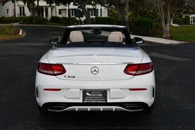 2018 Mercedes-Benz C 300 C 300 Cabriolet W/P1, Parking Assist and AMG® Line Packages