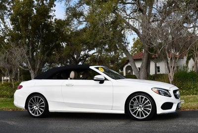 2018 Mercedes-Benz C 300 C 300 Cabriolet W/P1, Parking Assist and AMG® Line Packages