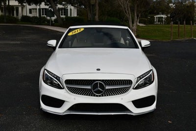 2018 Mercedes-Benz C 300 C 300 Cabriolet W/P1, Parking Assist and AMG® Line Packages