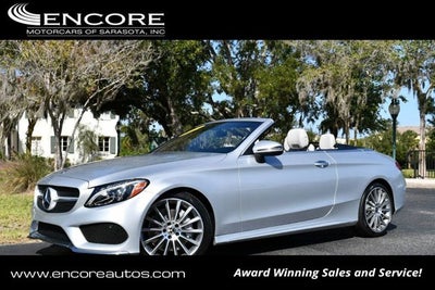 2017 Mercedes-Benz C 300 C 300 Cabriolet W/P2 and Sport Packages