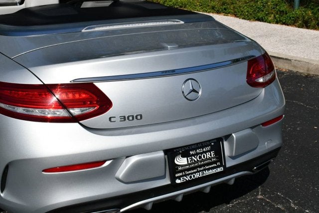 2017 Mercedes-Benz C 300 C 300 Cabriolet W/P2 and Sport Packages