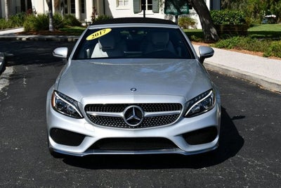 2017 Mercedes-Benz C 300 C 300 Cabriolet W/P2 and Sport Packages