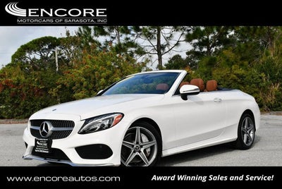 2017 Mercedes-Benz C 300 C 300 4MATIC® Cabriolet W/P2 and Sport Packages