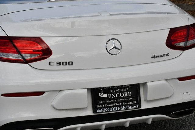 2017 Mercedes-Benz C 300 C 300 4MATIC® Cabriolet W/P2 and Sport Packages