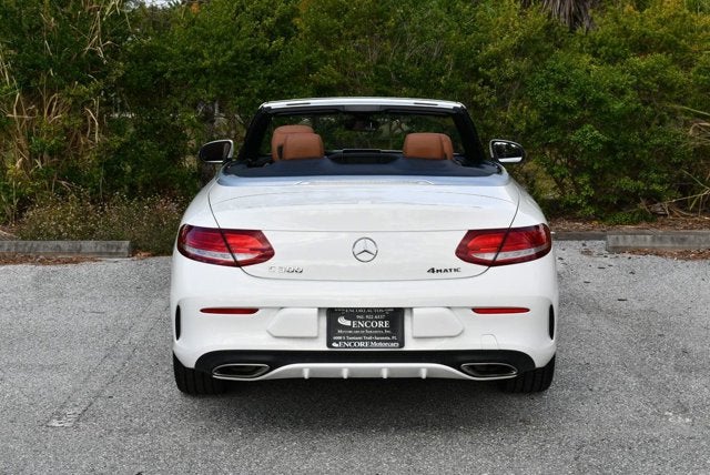 2017 Mercedes-Benz C 300 C 300 4MATIC® Cabriolet W/P2 and Sport Packages