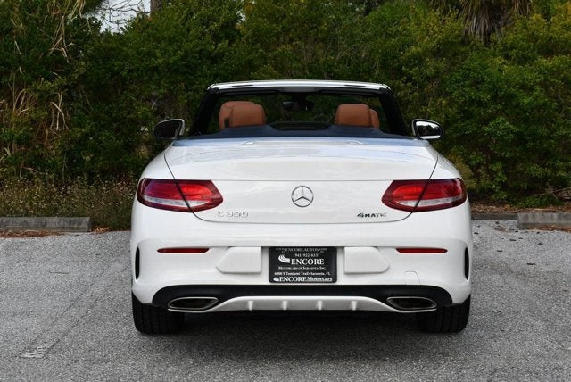 2017 Mercedes-Benz C 300 C 300 4MATIC® Cabriolet W/P2 and Sport Packages
