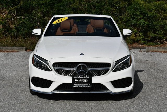 2017 Mercedes-Benz C 300 C 300 4MATIC® Cabriolet W/P2 and Sport Packages