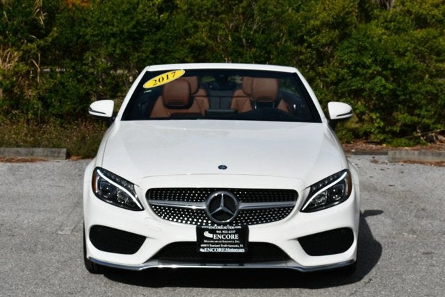 2017 Mercedes-Benz C 300 C 300 4MATIC® Cabriolet W/P2 and Sport Packages
