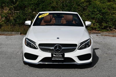 2017 Mercedes-Benz C 300 C 300 4MATIC® Cabriolet W/P2 and Sport Packages