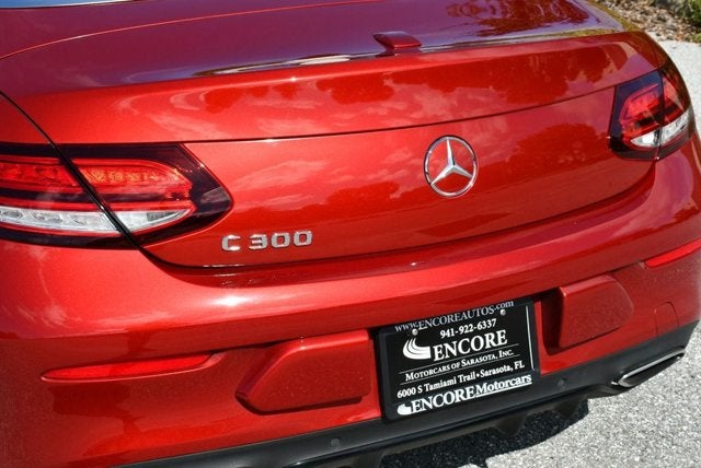 2019 Mercedes-Benz C 300 Cabriolet W/Premium, AMG® Line and Parking Assist Packa C 300
