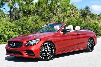 2019 Mercedes-Benz C 300 Cabriolet W/Premium, AMG® Line and Parking Assist Packa C 300