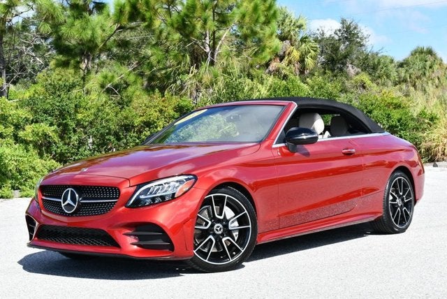 2019 Mercedes-Benz C 300 Cabriolet W/Premium, AMG® Line and Parking Assist Packa C 300