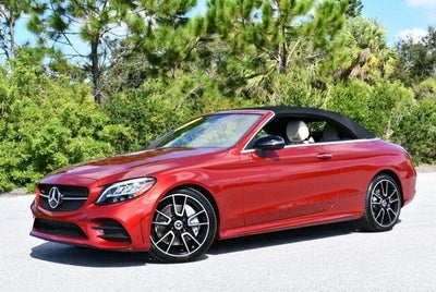 2019 Mercedes-Benz C 300 Cabriolet W/Premium, AMG® Line and Parking Assist Packa C 300