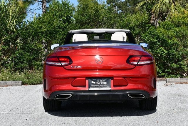2019 Mercedes-Benz C 300 Cabriolet W/Premium, AMG® Line and Parking Assist Packa C 300