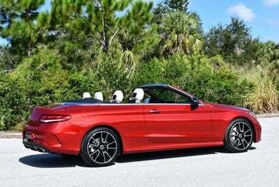2019 Mercedes-Benz C 300 Cabriolet W/Premium, AMG® Line and Parking Assist Packa C 300