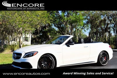 2017 Mercedes-Benz AMG® C 63 AMG® C 63 S Cabriolet W/P2, AMG® & Night Packages