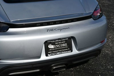 2018 Porsche 718 Cayman W/Bose Surround Sound System