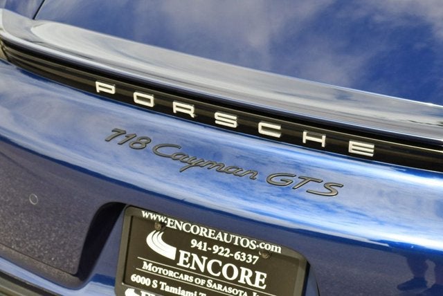 2022 Porsche 718 Cayman GTS 4.0 Coupe W/Premium Package