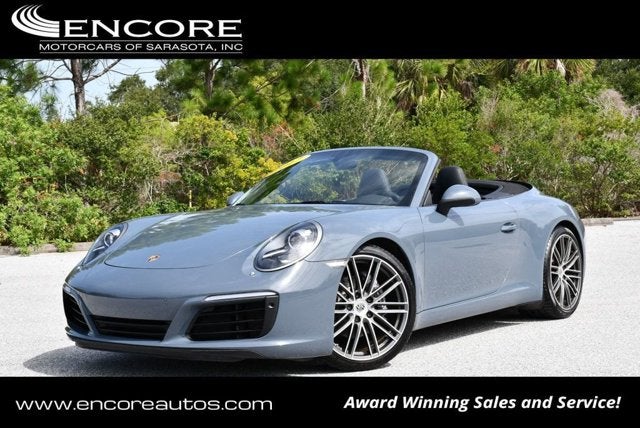 2017 Porsche 911 Carrera Cabriolet W/Premium Package and Navigation