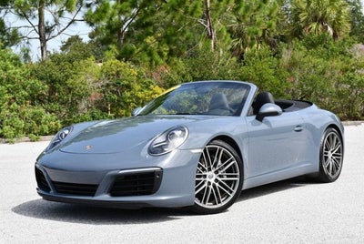 2017 Porsche 911 Carrera Cabriolet W/Premium Package and Navigation