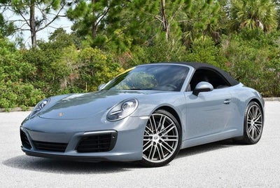 2017 Porsche 911 Carrera Cabriolet W/Premium Package and Navigation