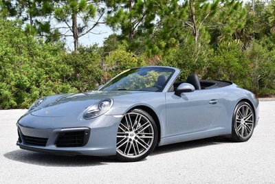 2017 Porsche 911 Carrera Cabriolet W/Premium Package and Navigation