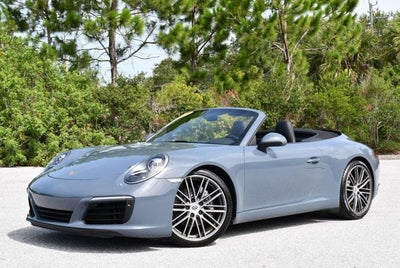 2017 Porsche 911 Carrera Cabriolet W/Premium Package and Navigation