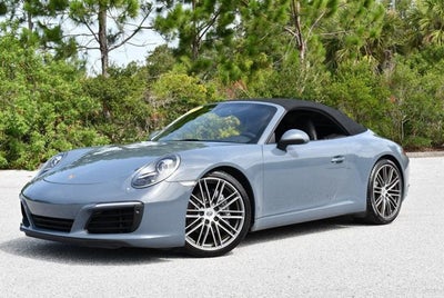 2017 Porsche 911 Carrera Cabriolet W/Premium Package and Navigation