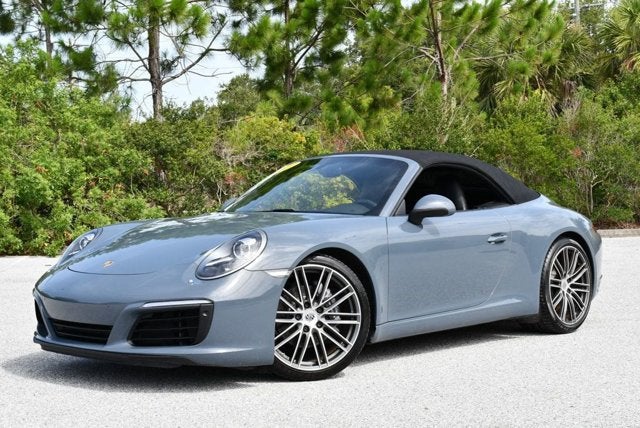 2017 Porsche 911 Carrera Cabriolet W/Premium Package and Navigation