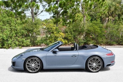 2017 Porsche 911 Carrera Cabriolet W/Premium Package and Navigation